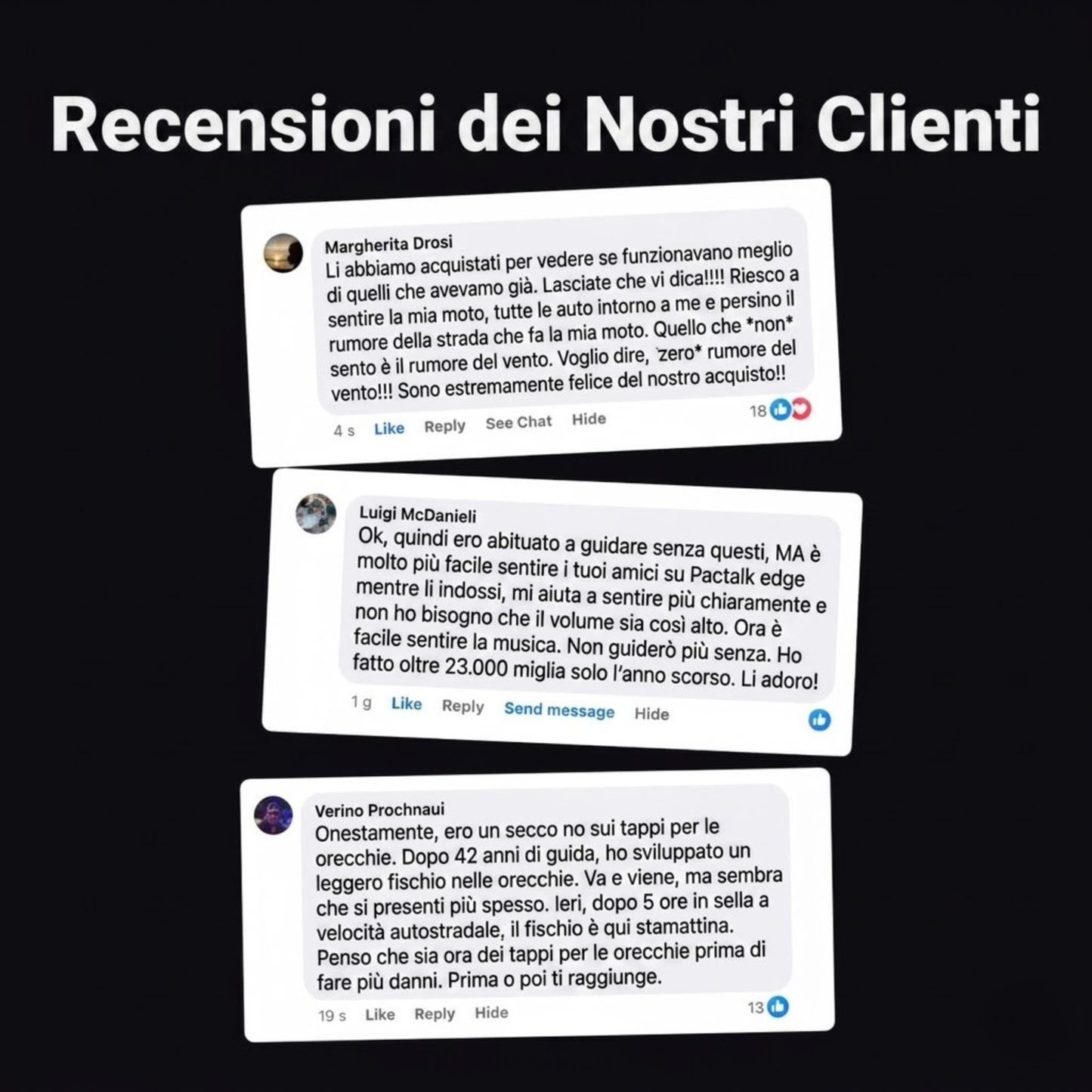 Nord Vivo Moto — Tappi Auricolari 27 dB