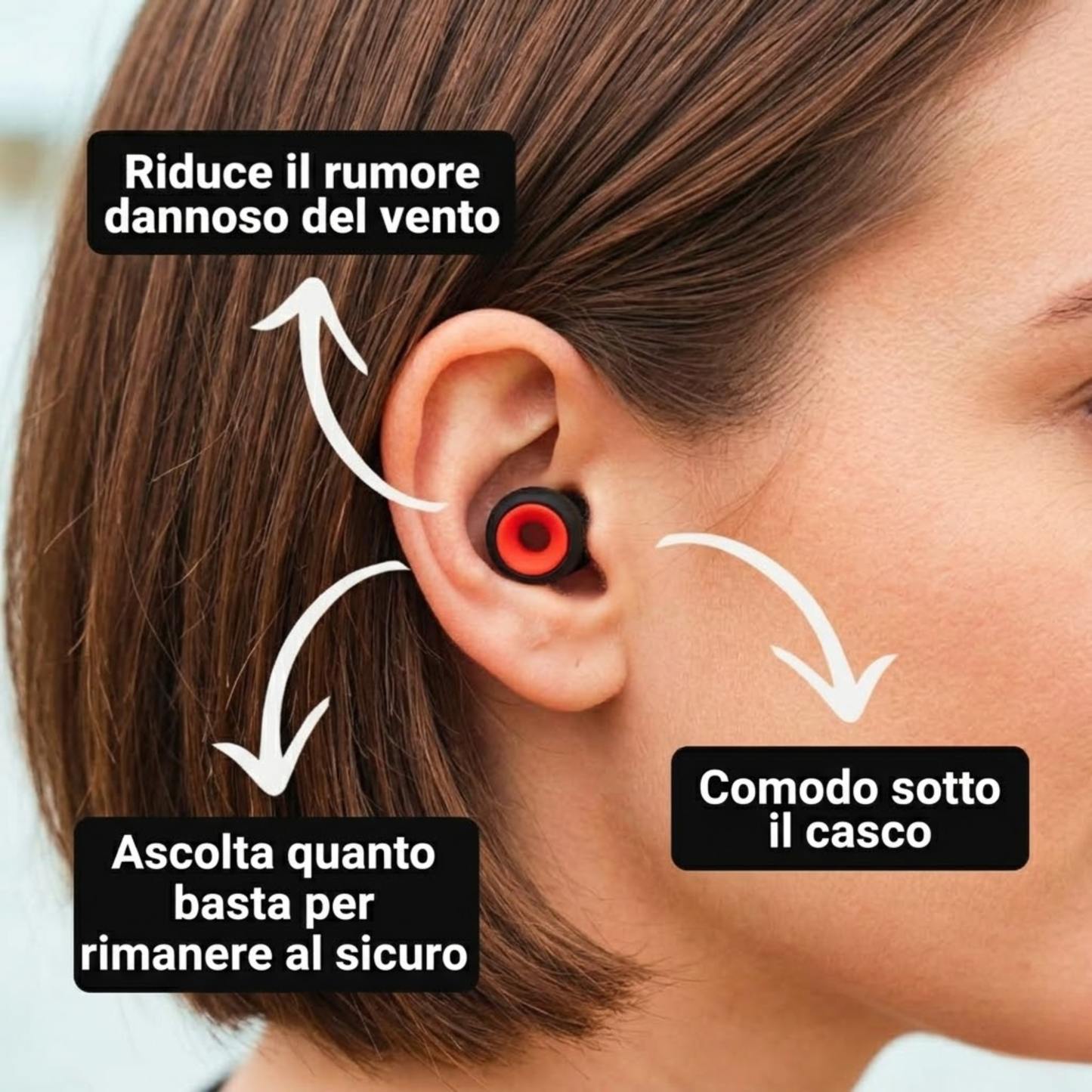 Nord Vivo Moto — Tappi Auricolari 27 dB